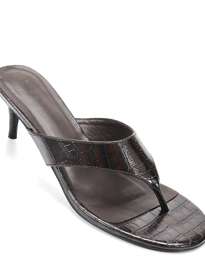 RACHEL - DARK CACAO CROC-Heels-Billini-Billini
