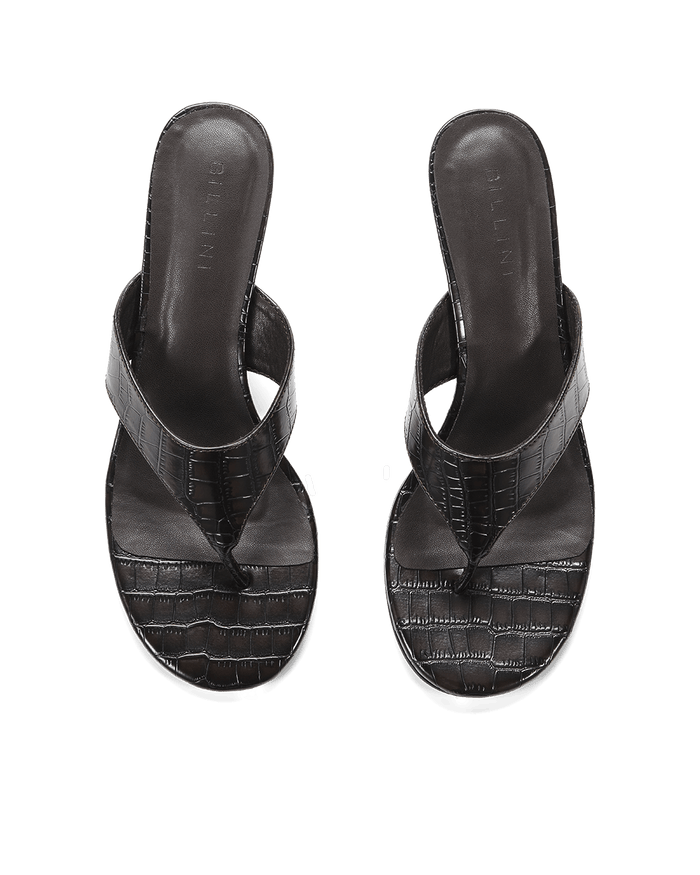 RACHEL - DARK CACAO CROC-Heels-Billini-Billini