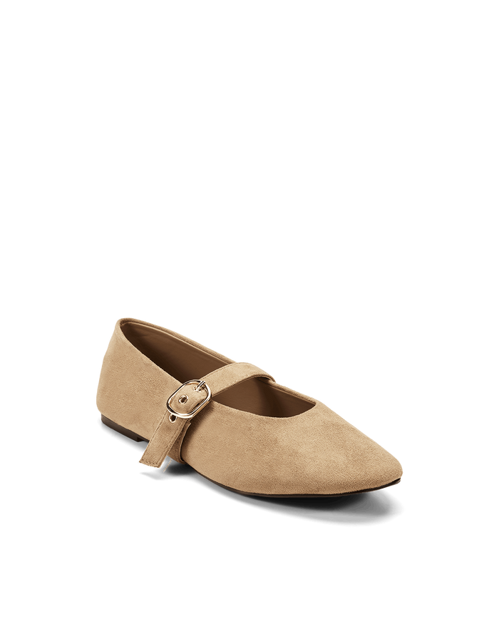RAPHAEL - STONE SUEDE-Flats-Billini-Billini