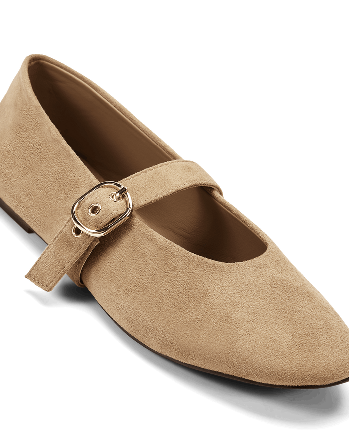RAPHAEL - STONE SUEDE-Flats-Billini-Billini