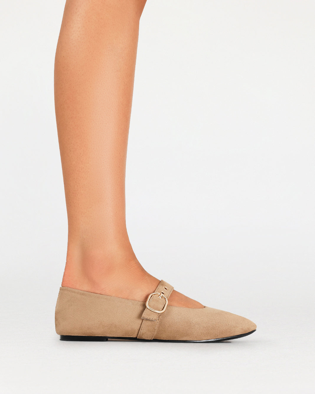 RAPHAEL - STONE SUEDE-Flats-Billini-Billini