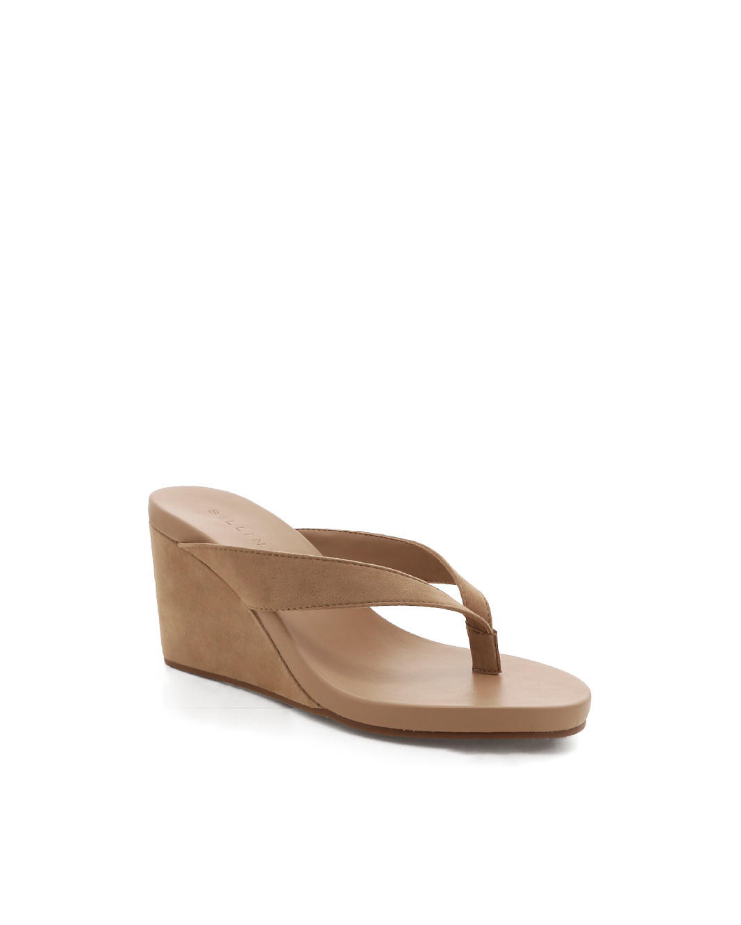 RAVYN - BISCUIT SUEDE-Wedges-Billini-Billini