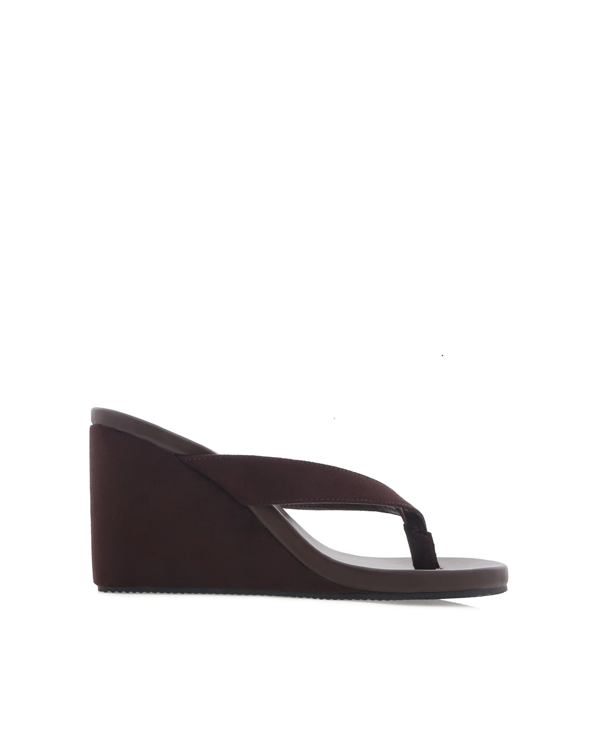 RAVYN - DARK CACAO SUEDE-Wedges-Billini-Billini