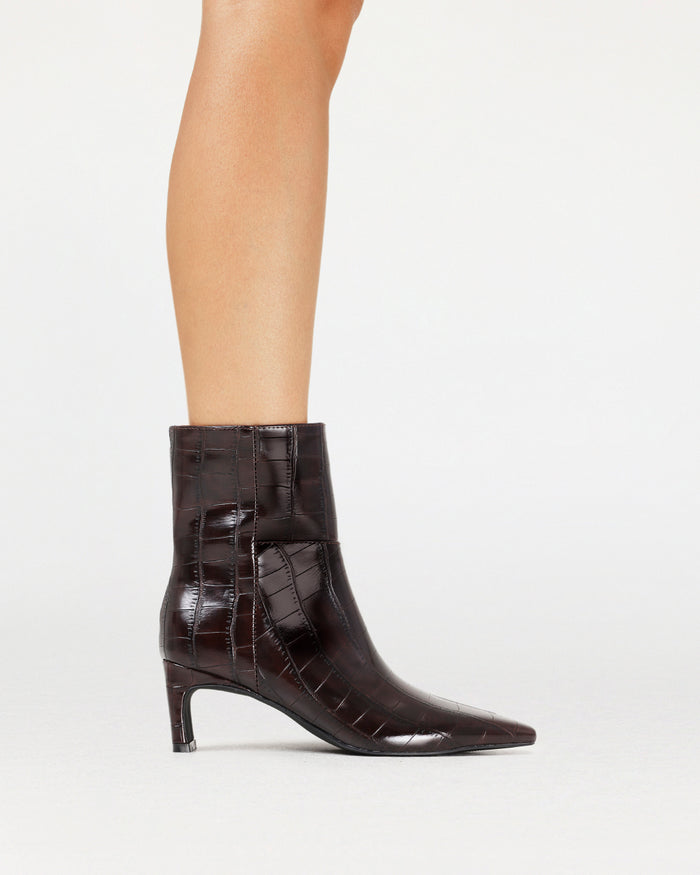 RAYLAN - CHOCOLATE CROC-Boots-Billini-Billini