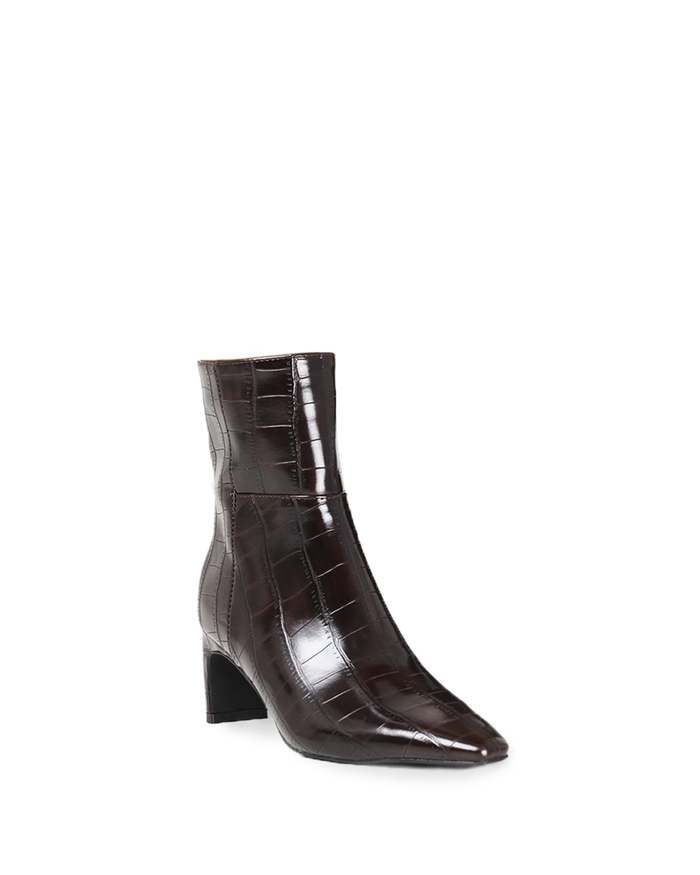 RAYLAN - CHOCOLATE CROC-Boots-Billini-Billini