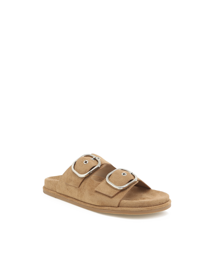 REBECA - CAMEL SUEDE-Sandals-Billini-Billini