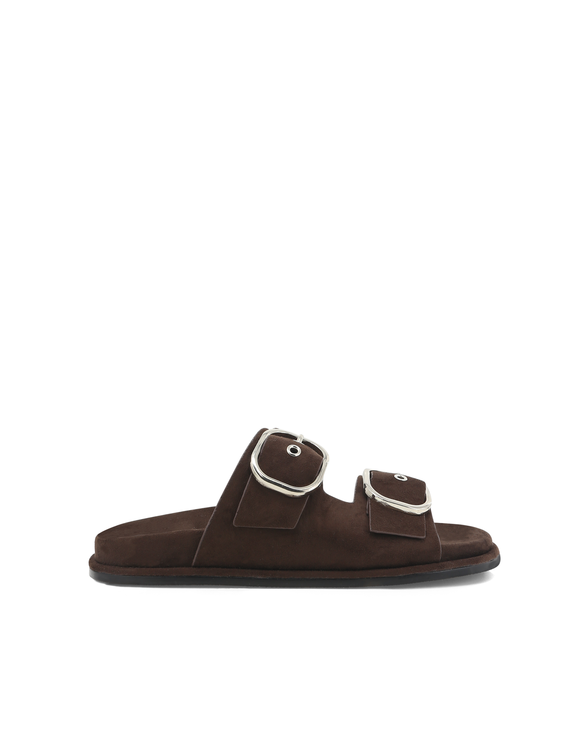 REBECA - DARK CACAO SUEDE-Sandals-Billini-Billini