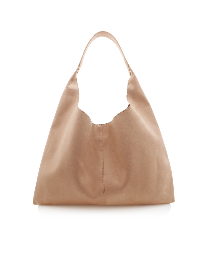REMI SHOULDER BAG - WHEAT SUEDE-Handbags-Billini-Billini