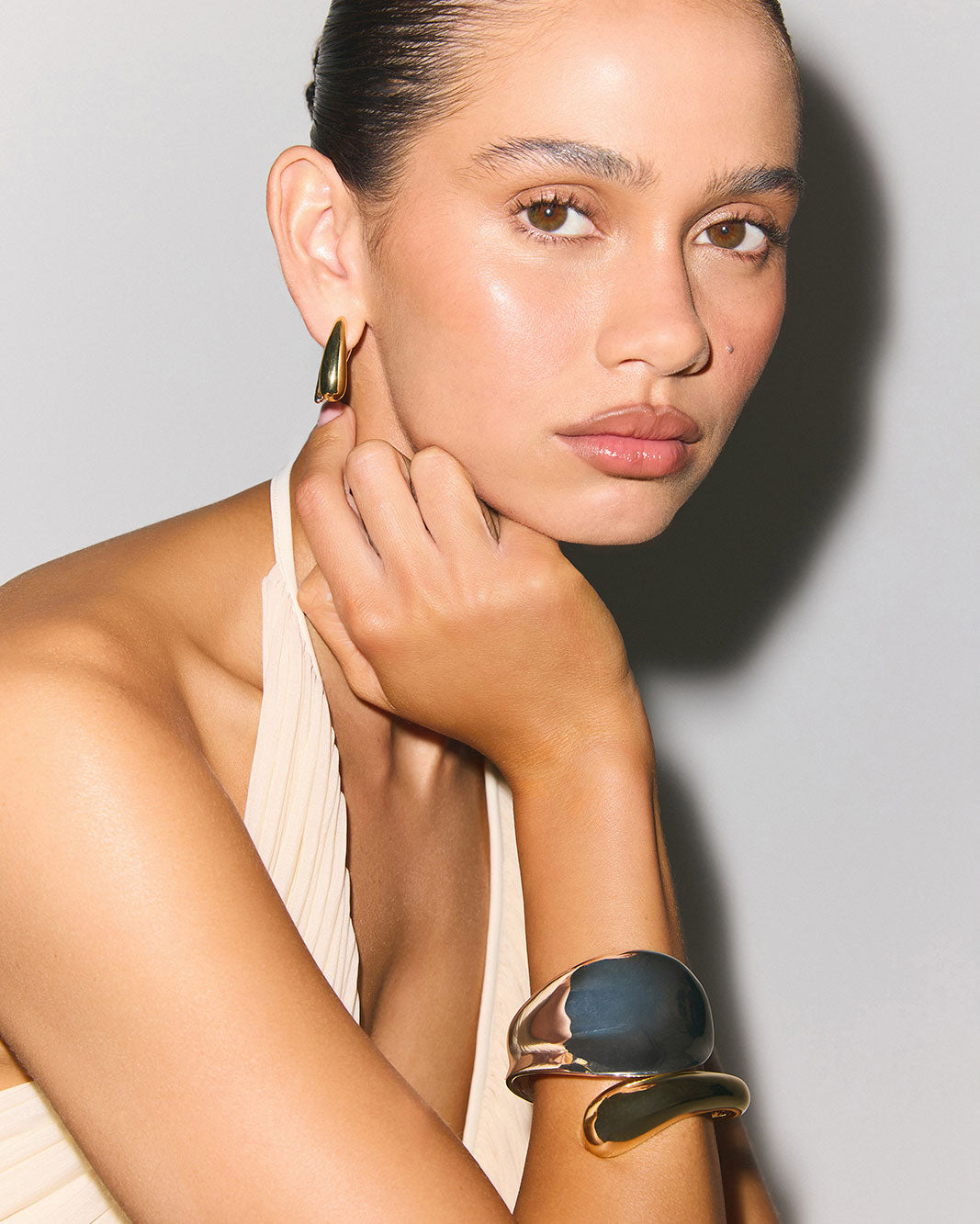 ROMY BANGLE - GOLD PLATED 18K-SILVER PLATED-JEWELLERY-Billini-Billini