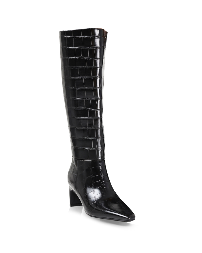 ROCKY - BLACK CROC-Boots-Billini-Billini
