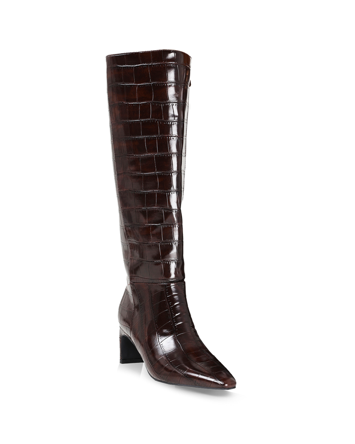 ROCKY - CHOCOLATE CROC-Boots-Billini-Billini