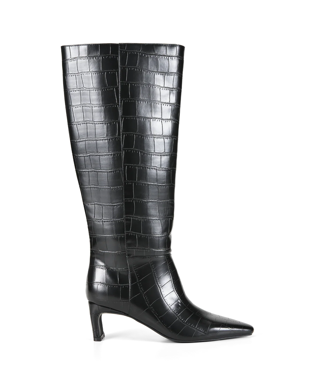 ROCKY CURVE - BLACK CROC-Boots-Billini-Billini