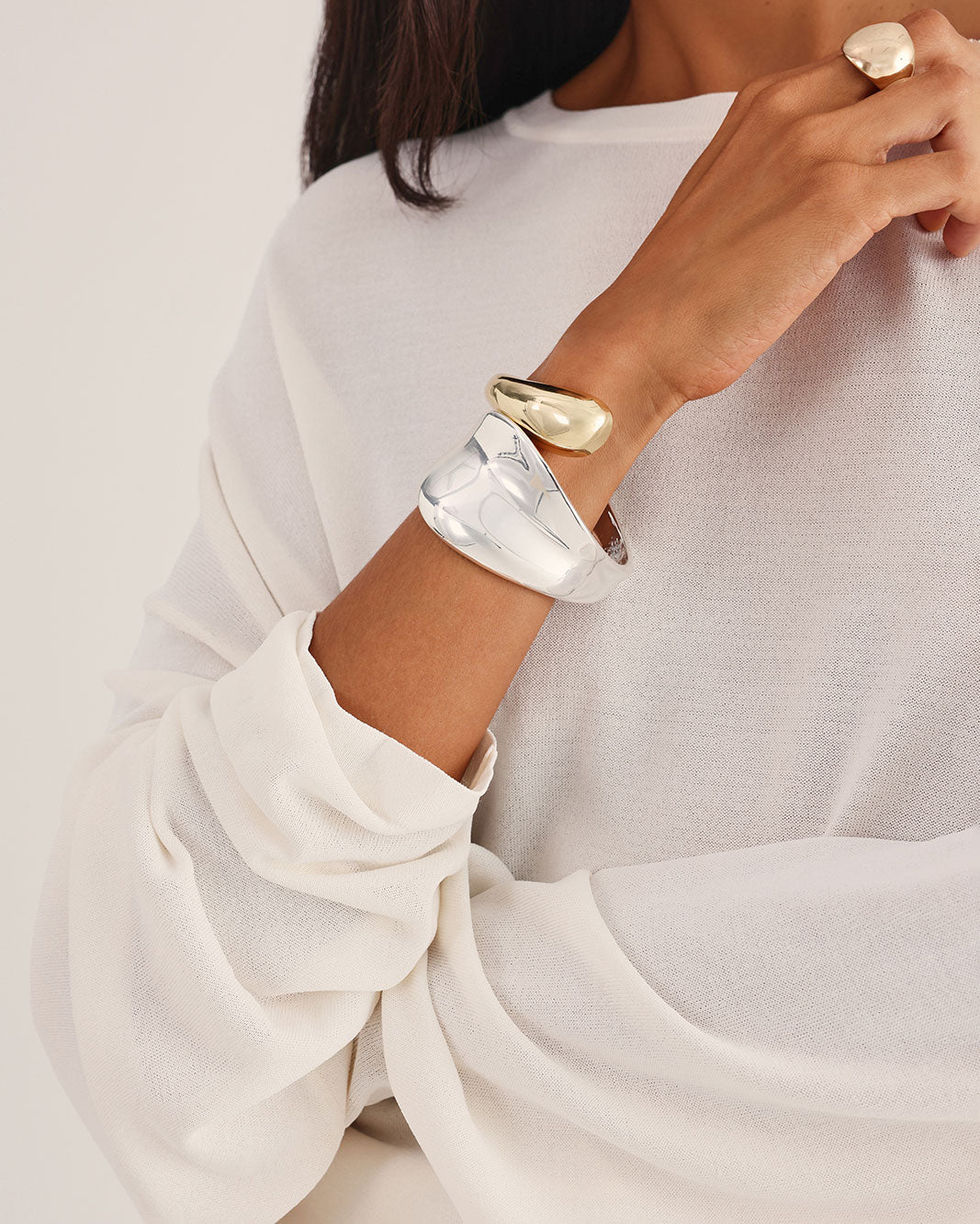 ROMY BANGLE - GOLD PLATED 18K-SILVER PLATED-JEWELLERY-Billini-Billini