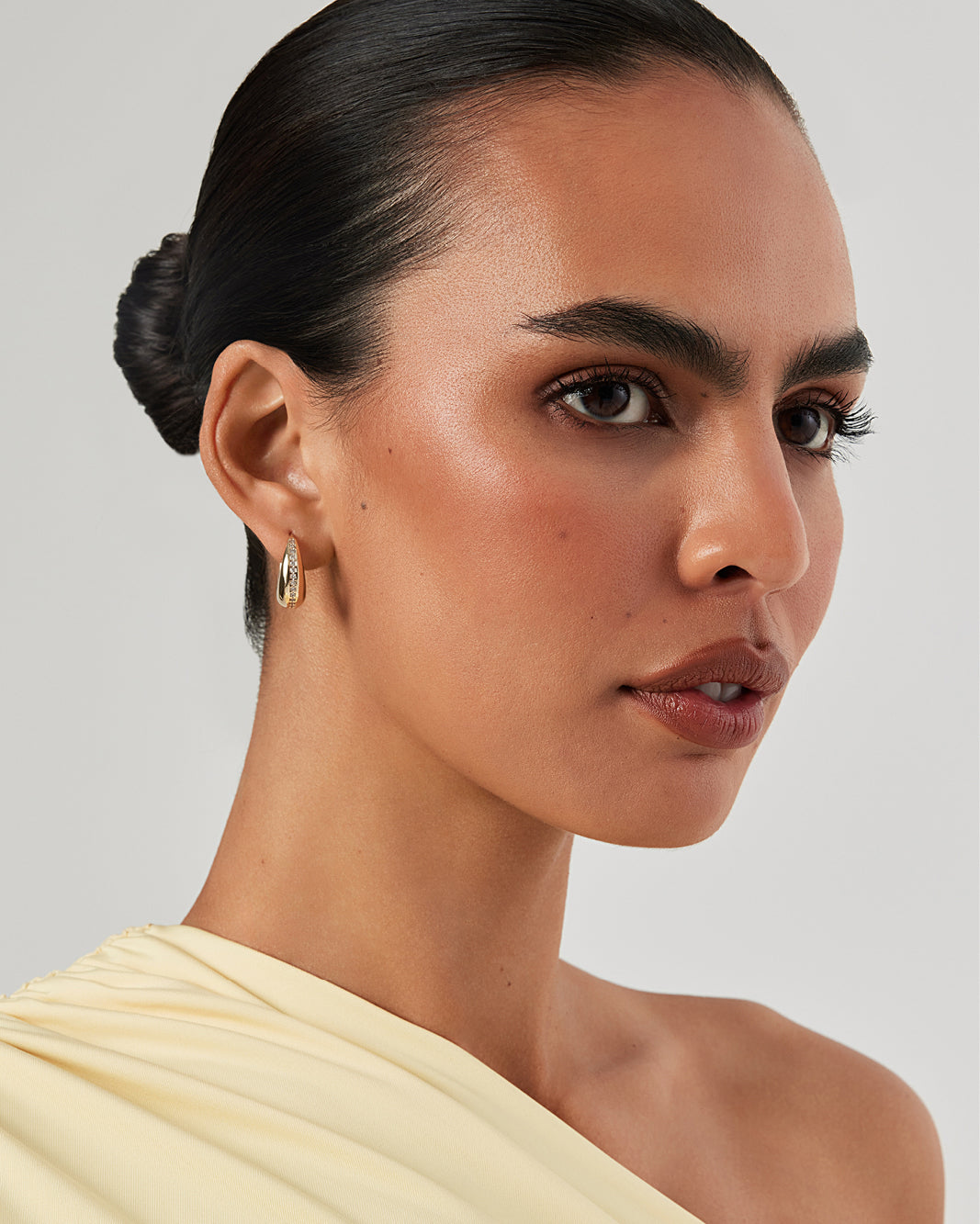 ROMI EARRINGS - GOLD-DIAMANTE-JEWELLERY-Billini-Billini