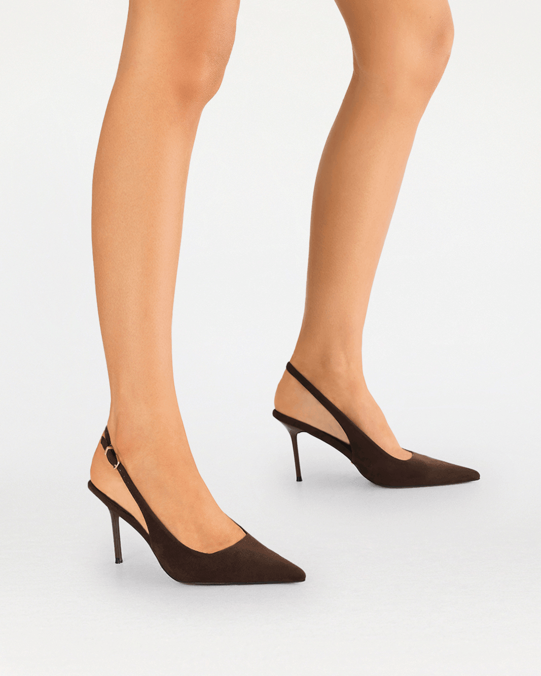 ROONEY - DARK CACAO SUEDE-PUMPS-Billini-Billini