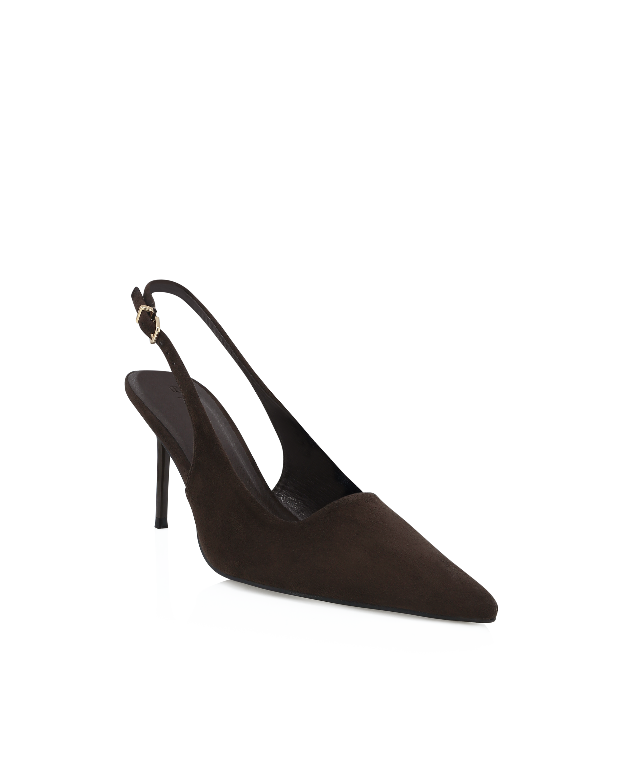 ROONEY - DARK CACAO SUEDE-PUMPS-Billini-Billini
