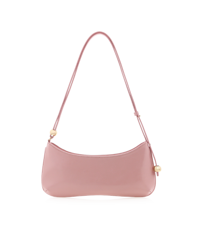 ROSABELLE SHOULDER BAG - BALLET PINK SHINE-Handbags-Billini-Billini