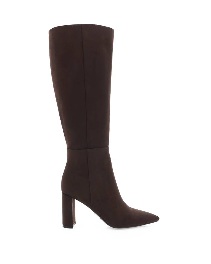ROSALINE - DARK CACAO SUEDE-Boots-Billini-Billini
