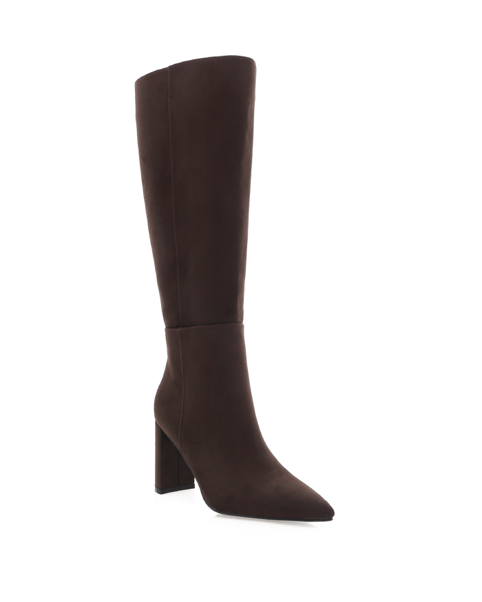 ROSALINE - DARK CACAO SUEDE-Boots-Billini-Billini