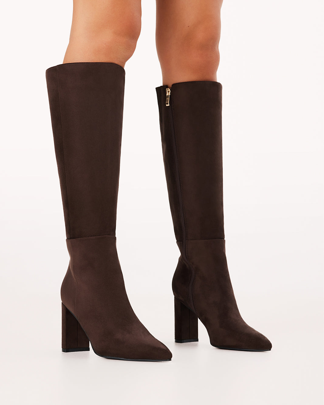 ROSALINE - DARK CACAO SUEDE-Boots-Billini-Billini