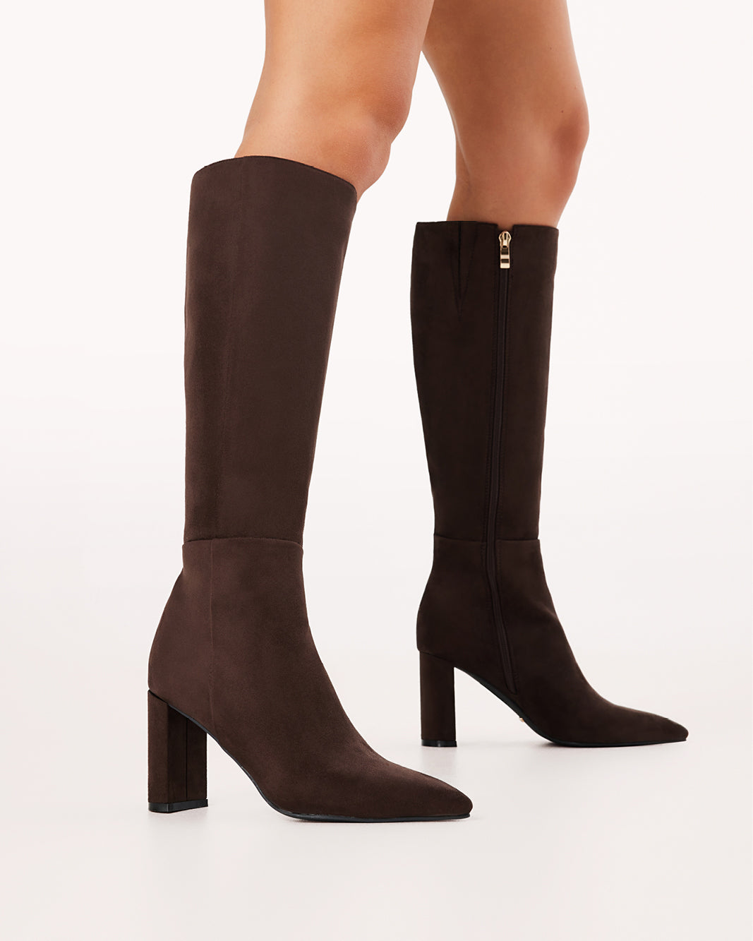 ROSALINE - DARK CACAO SUEDE-Boots-Billini-Billini