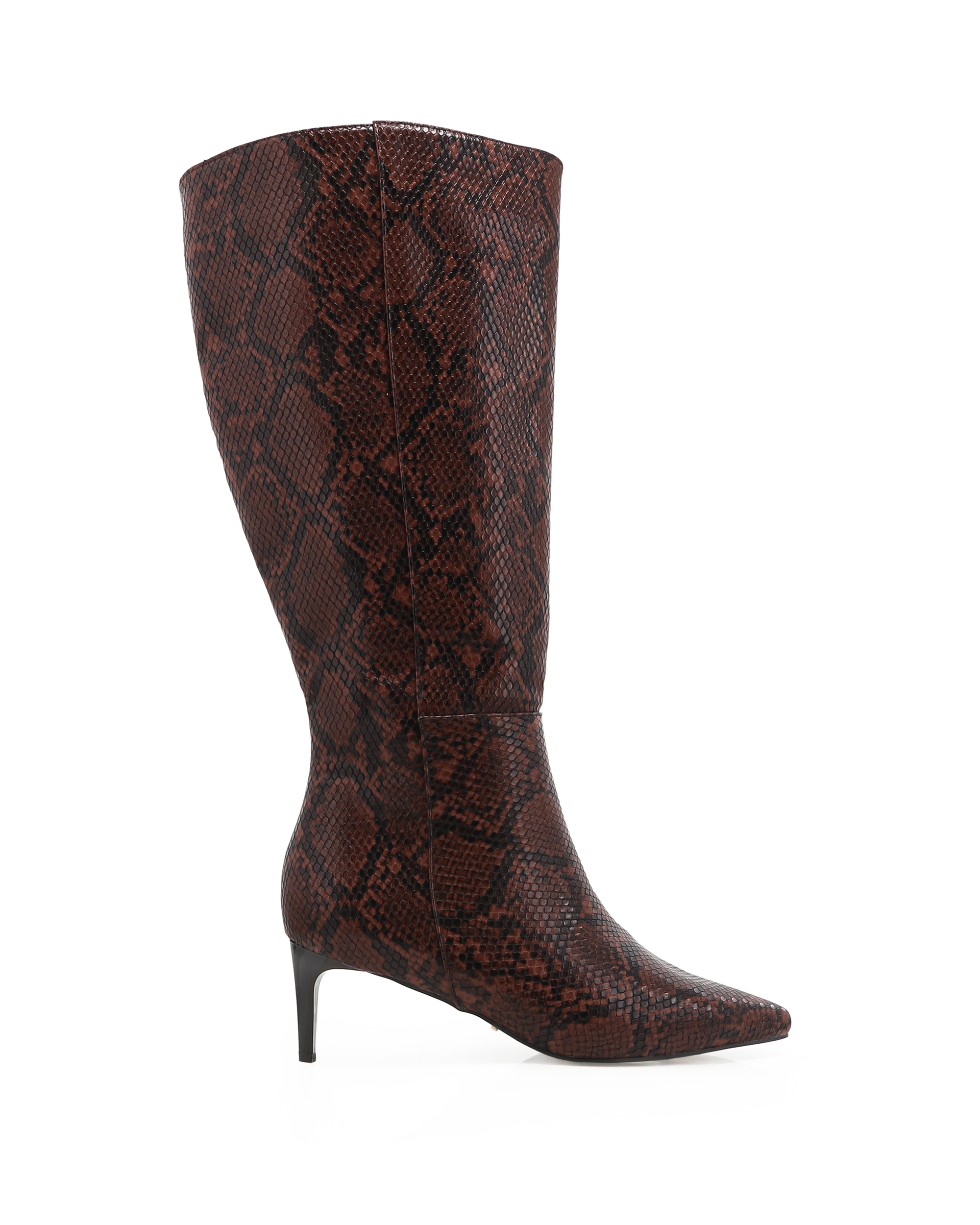 ROSELYN CURVE - CHOCOLATE SNAKE-Boots-Billini-Billini