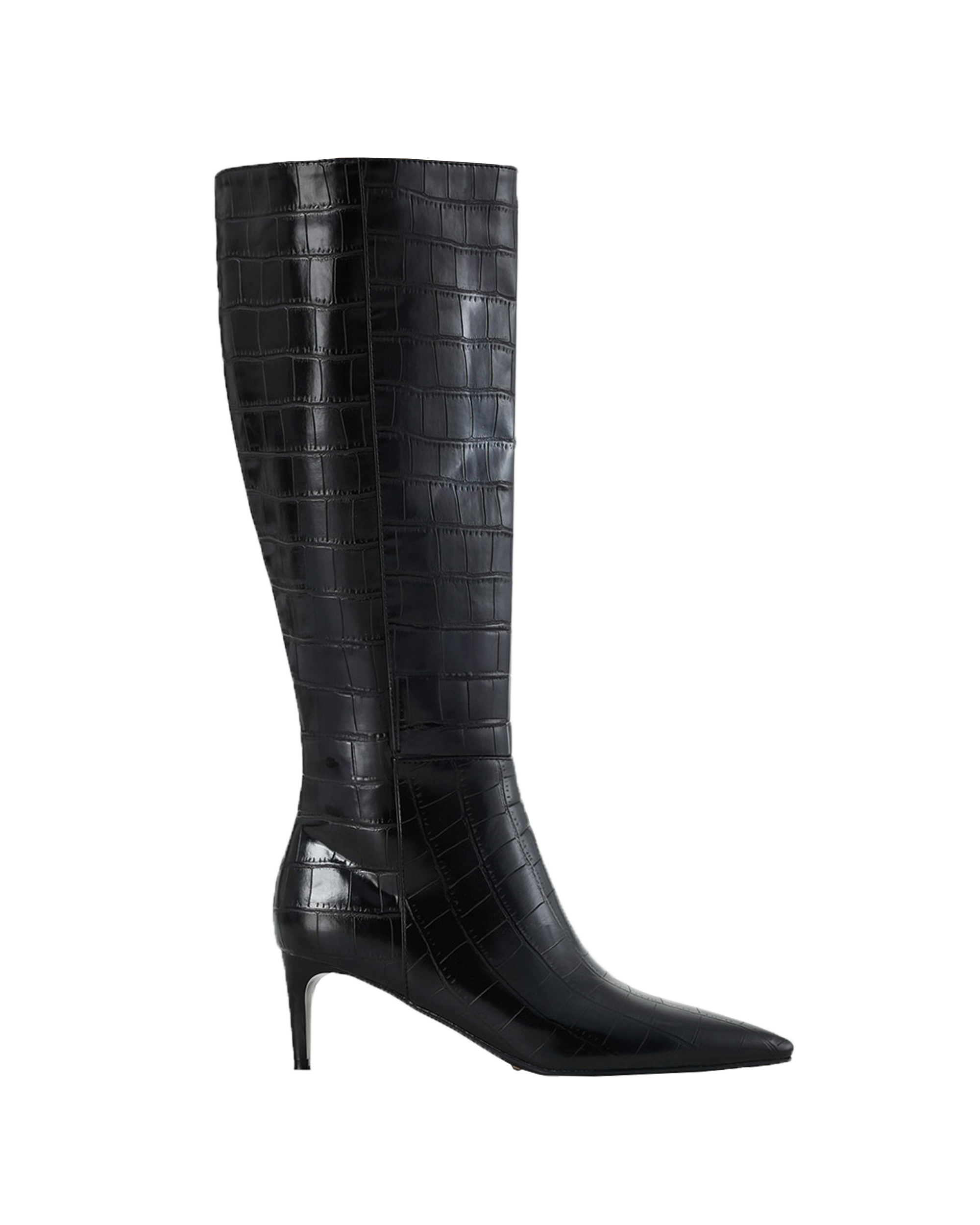 ROSELYN - BLACK CROC-Boots-Billini-Billini