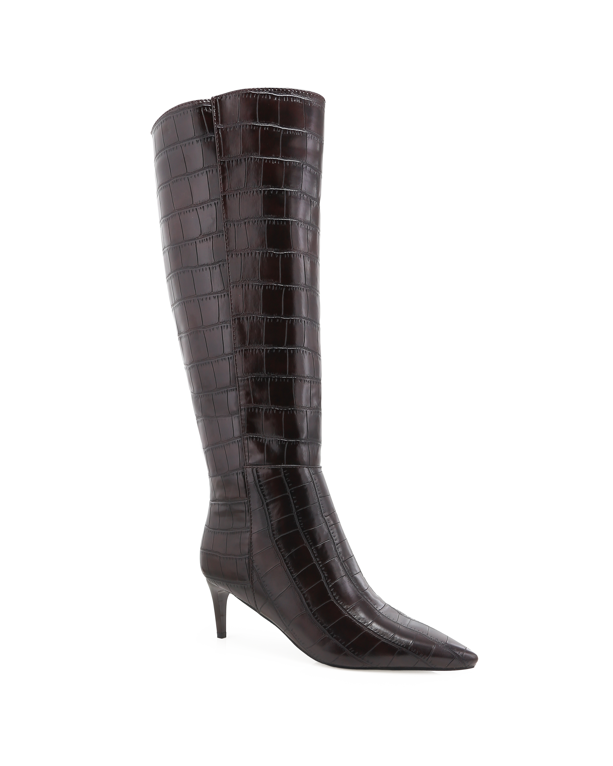 ROSELYN - CHOCOLATE CROC-Boots-Billini-Billini