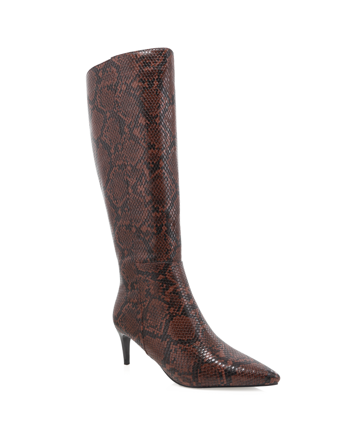 ROSELYN - CHOCOLATE SNAKE-Boots-Billini-Billini