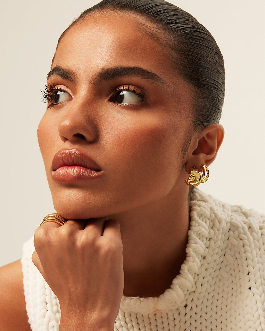 ROSIE EARRING 2 PACK - GOLD PLATED 18K-JEWELLERY-Billini-O/S-Billini