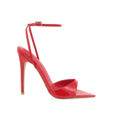 POPPY RED PATENT