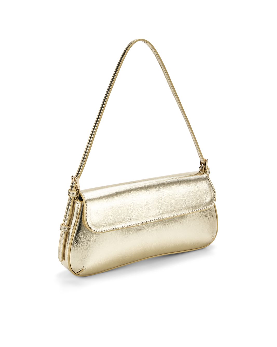 SABELLA SHOULDER BAG - GOLD METALLIC-Handbags-Billini-Billini
