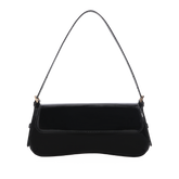 BLACK PATENT-GOLD