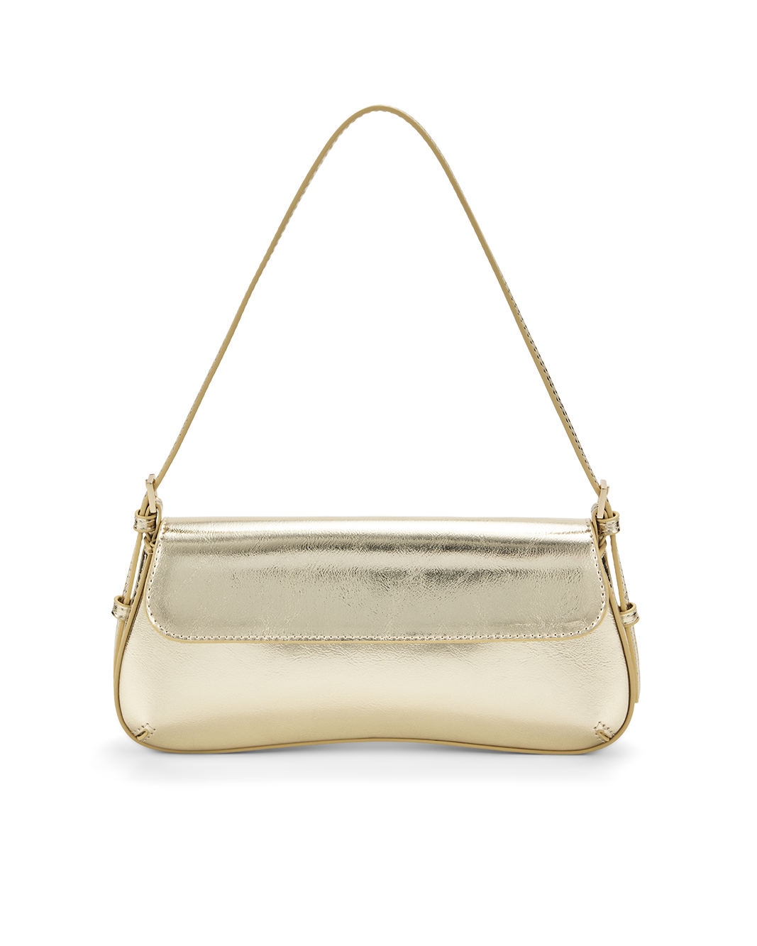 SABELLA SHOULDER BAG - GOLD METALLIC-Handbags-Billini-Billini