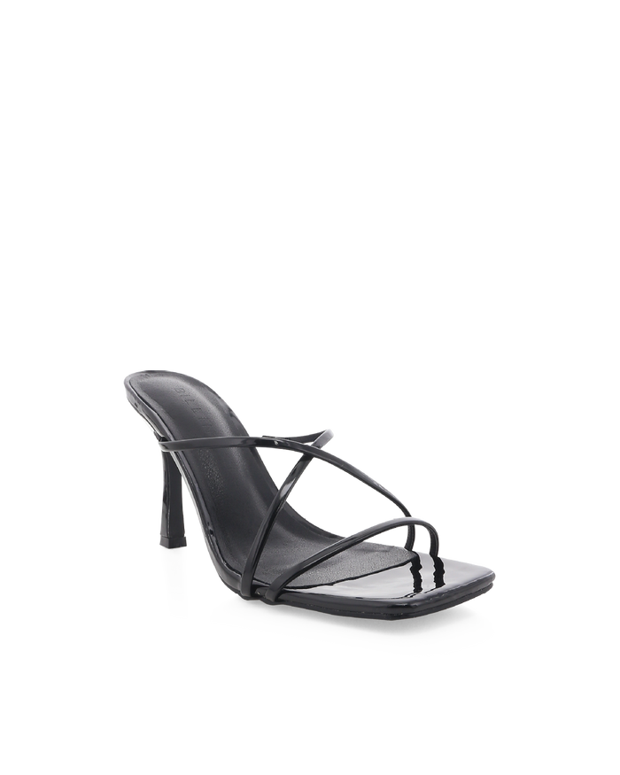 SAIGE - BLACK PATENT-Heels-Billini-Billini