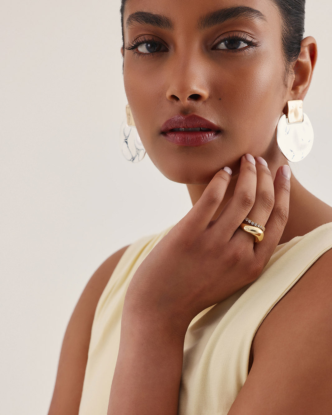 BAYLEE RING 2 PACK - GOLD PLATED 18K-JEWELLERY-Billini-Billini