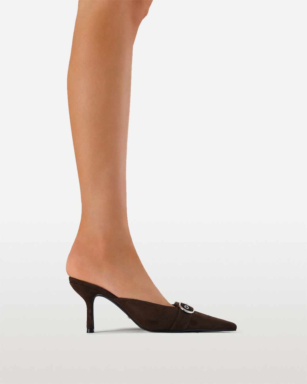 SANTANA - DARK CACAO SUEDE-PUMPS-Billini-Billini
