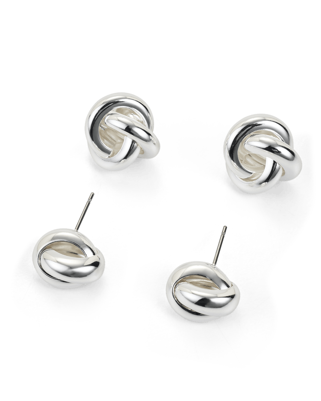 SCOTTIE TWO PACK EARRINGS - STERLING SILVER-JEWELLERY-Billini-Billini