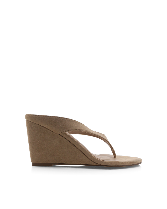 SENA - BISCUIT SUEDE-Wedges-Billini-Billini