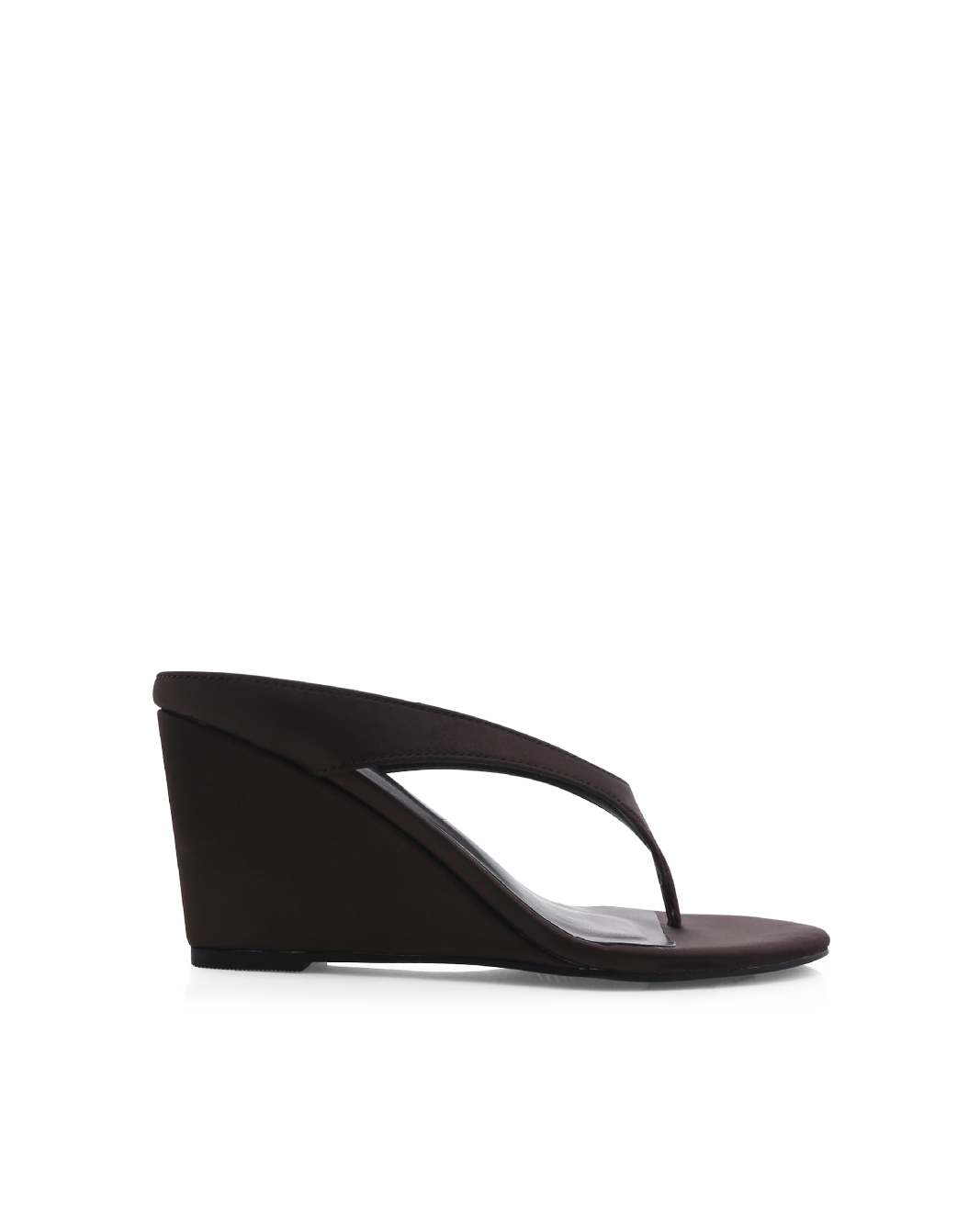 SENA - CHOCOLATE SATIN-Wedges-Billini-Billini