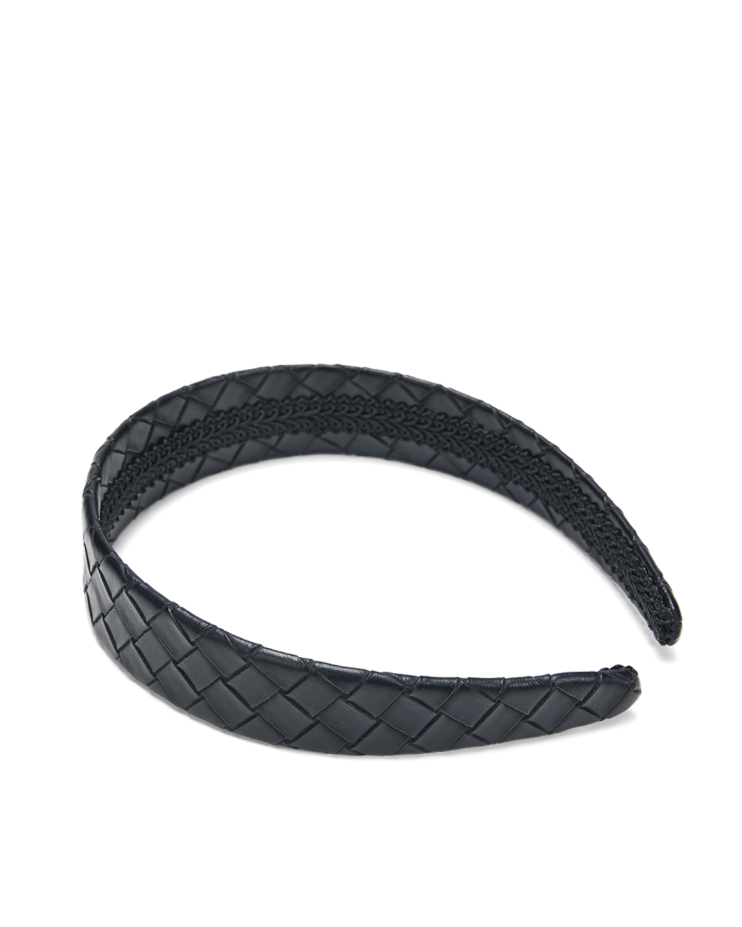 SERENA WOVEN HEADBAND - BLACK-JEWELLERY-Billini-Billini