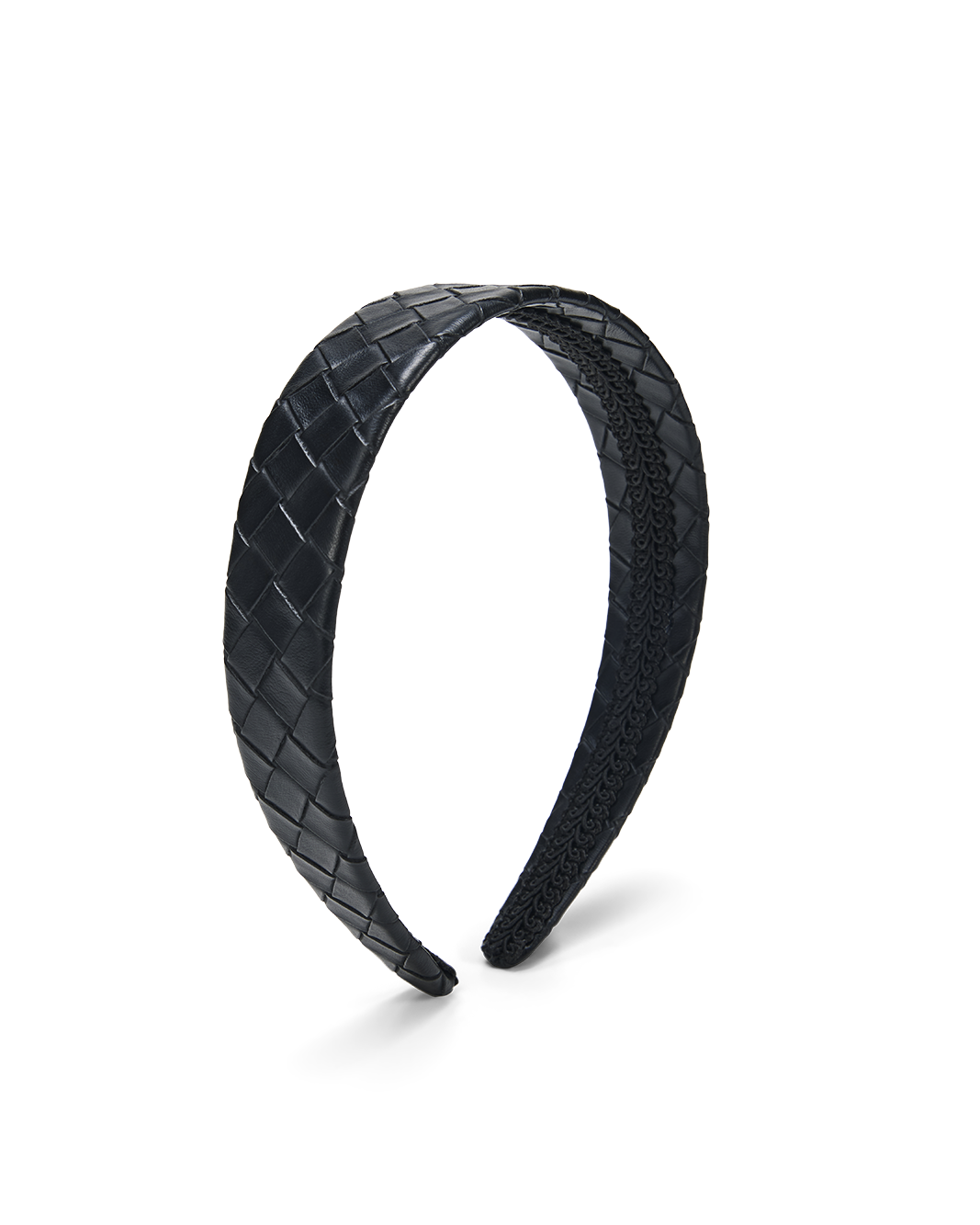 SERENA WOVEN HEADBAND - BLACK-JEWELLERY-Billini-Billini
