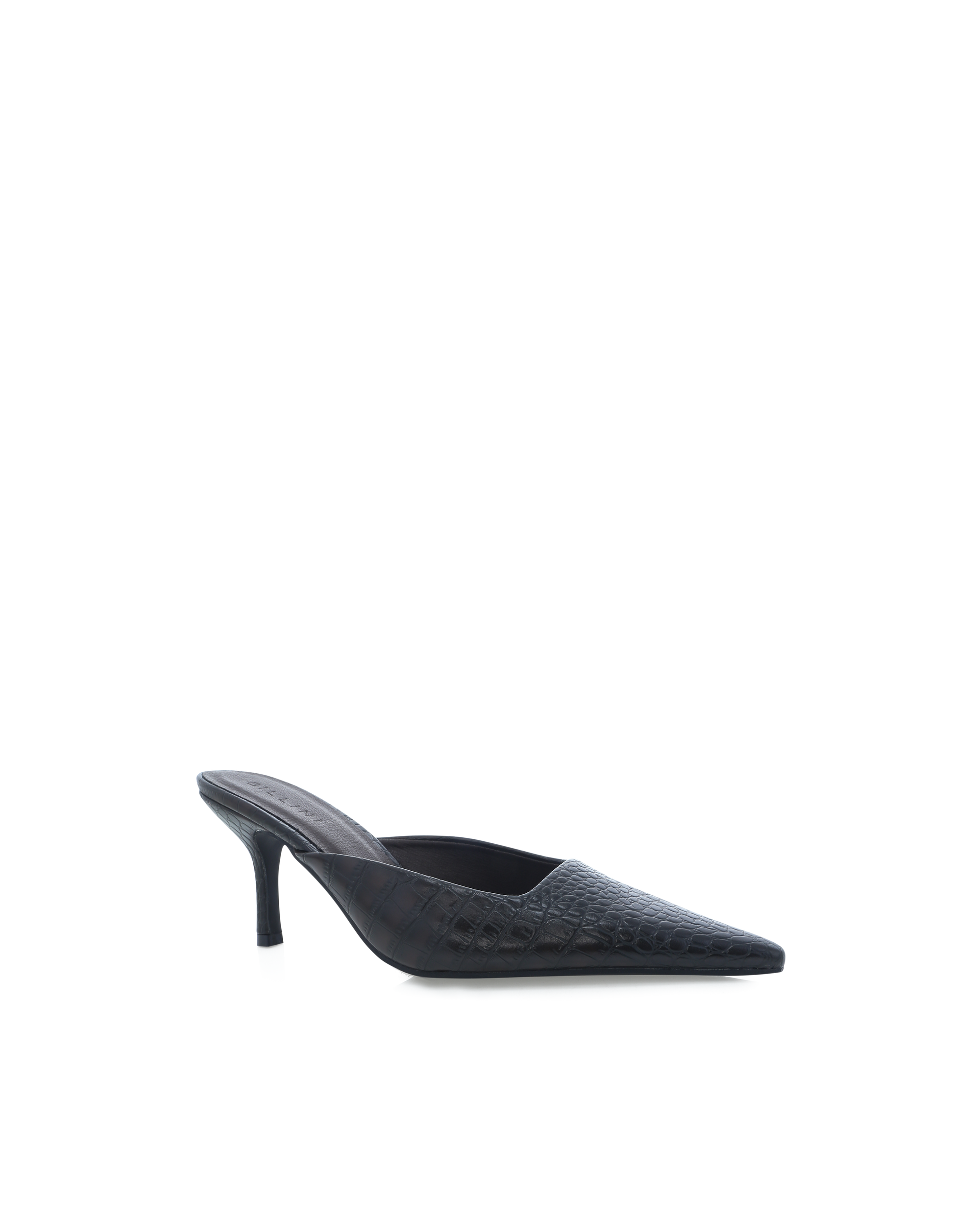 SHAYLEE - DARK CACAO CROC-PUMPS-Billini-Billini