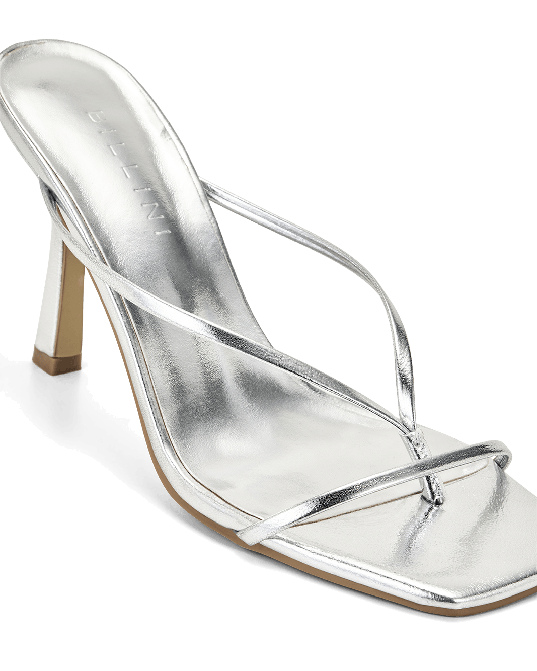 SHIRLEY - SILVER METALLIC-Heels-Billini-Billini