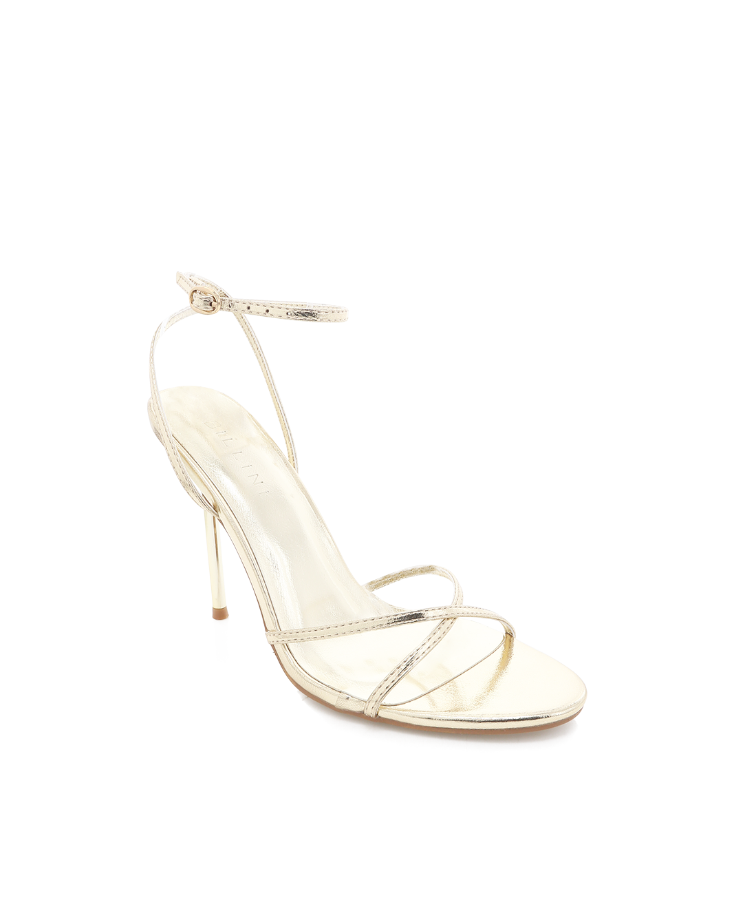 SIRENA - GOLD METALLIC-Heels-Billini-Billini