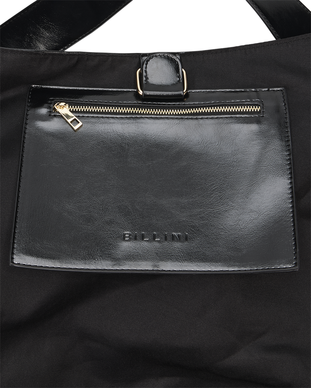 SISA SHOULDER BAG - BLACK CRINKLE-Handbags-Billini-Billini
