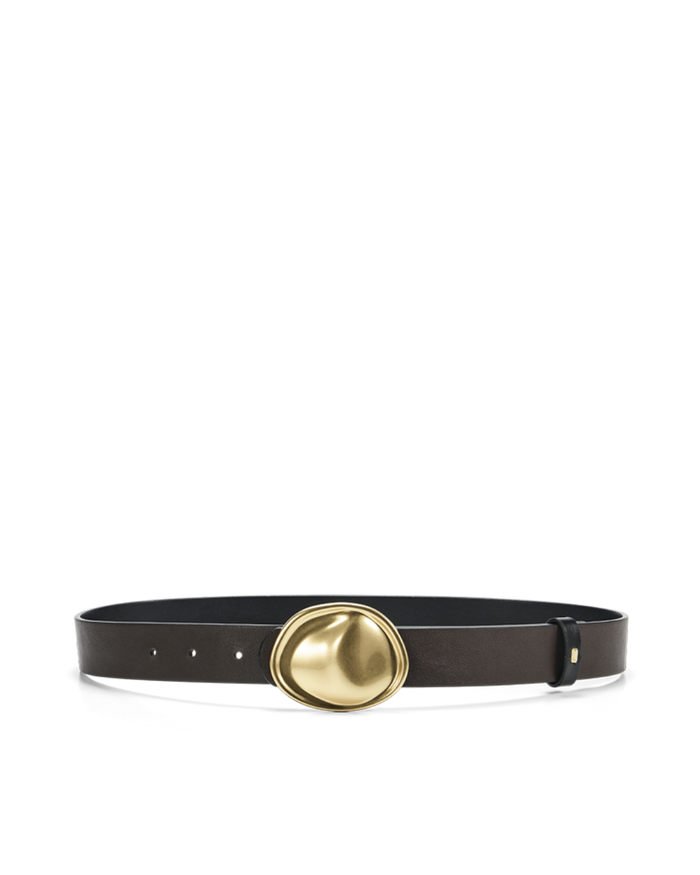 SITA BELT - BLACK-CHOCOLATE-GOLD-BELTS-Billini-Billini