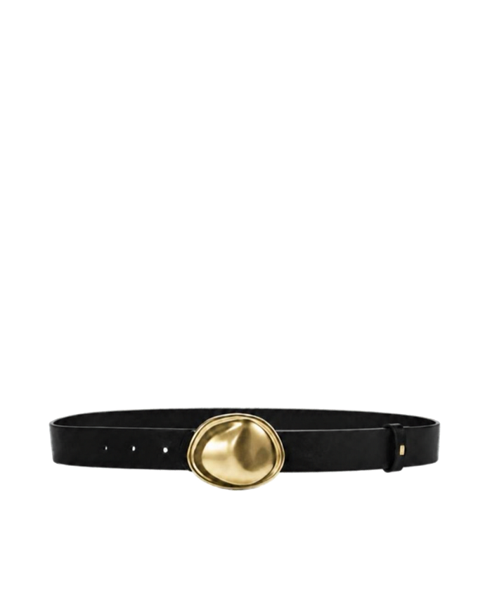 SITA BELT - BLACK-CHOCOLATE-GOLD