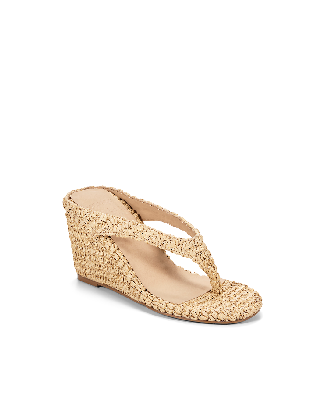 SOLANA - NATURAL RAFFIA-Wedges-Billini-Billini