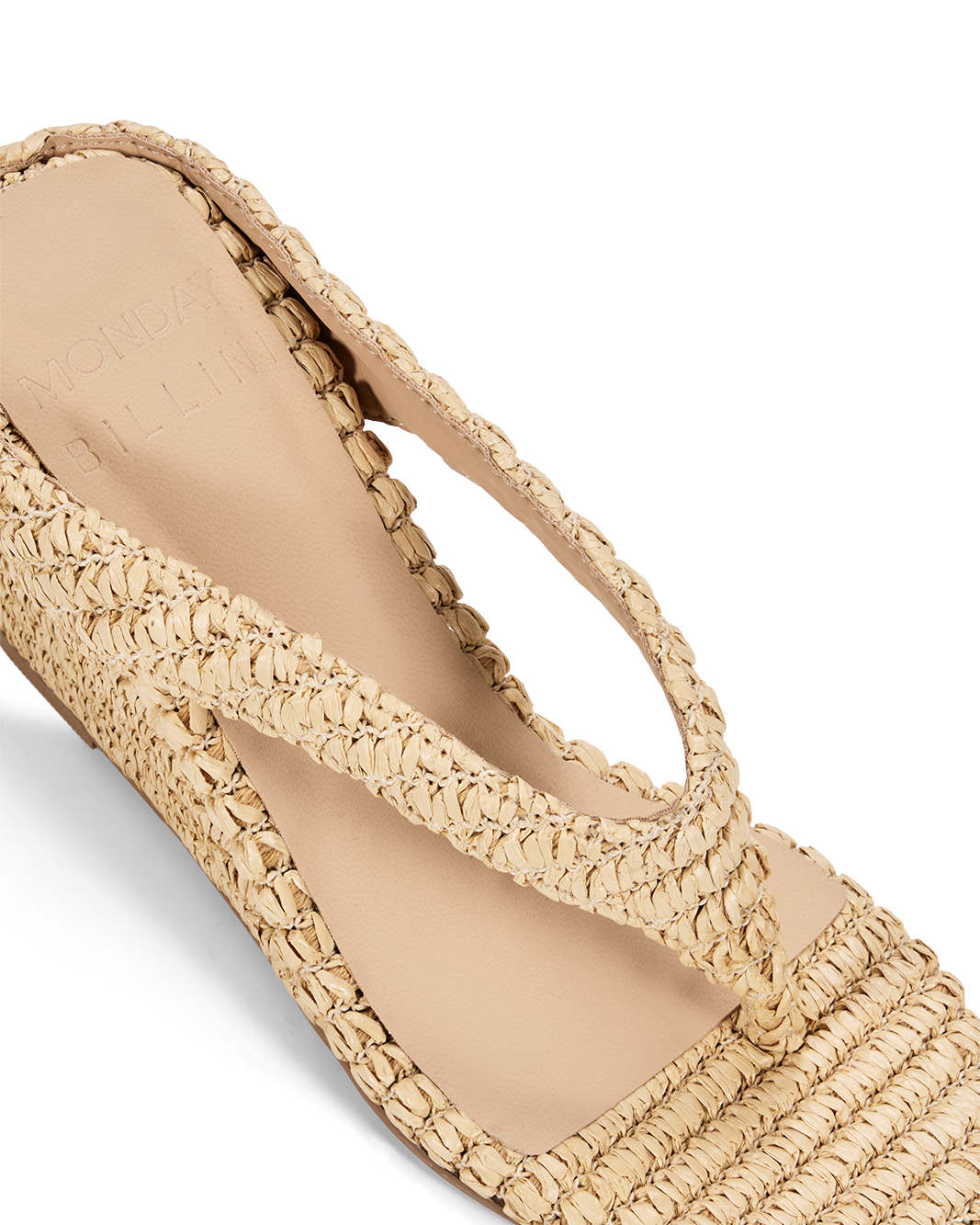 SOLANA - NATURAL RAFFIA-Wedges-Billini-Billini